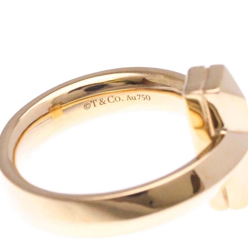 Tiffany T-One Wide Ring Pink Gold (18K) Fashion No Stone Band Ring Pink Gold - Picture 8 of 9